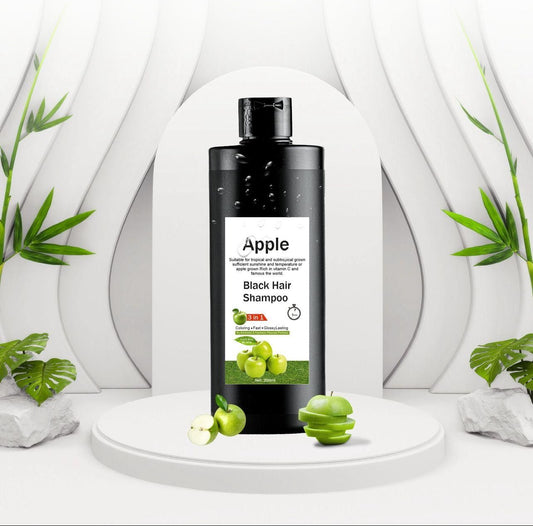 Apple Black Hair Shampoo 3-in-1 200ML