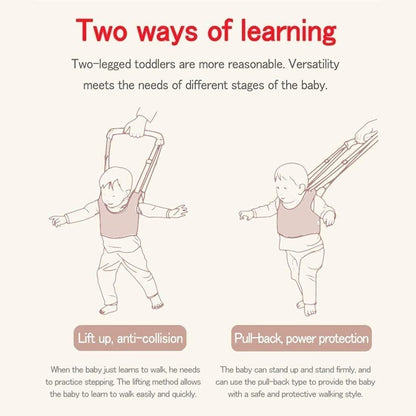 Adjustable Baby Walking Assistant Harness with Safety Support Belt (1 Pc)