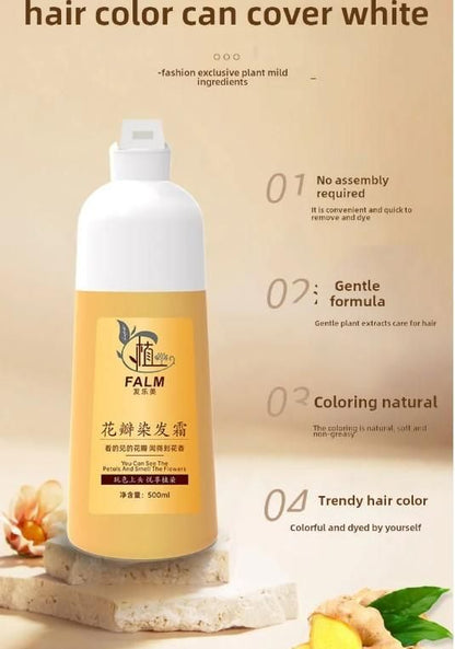 Japanese Petal Rose Hair Dye Shampoo 200ml