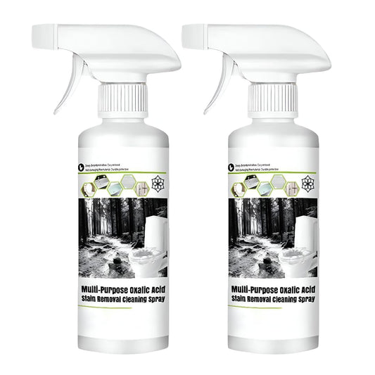 Oxalic Acid Stain Removal Spray, Toilet Cleaner Extra Strong, Oxalic Acid Cleaner 200ml(PACK 2)